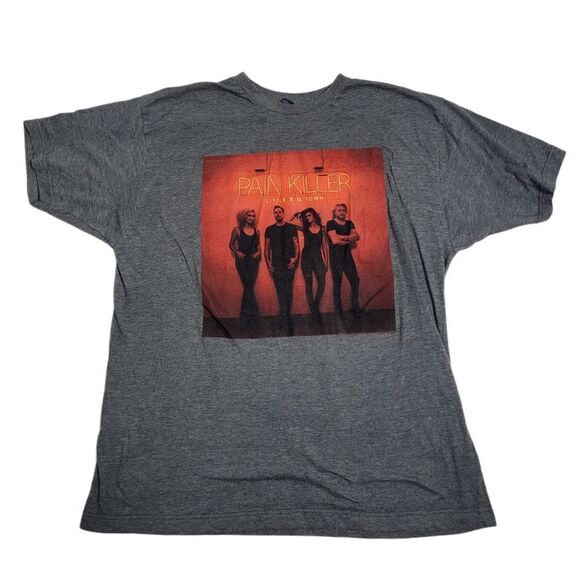 LITTLE BIG TOWN t-shirt 2014 Pain Killer gray tour tee unisex XXL - Picture 1 of 5